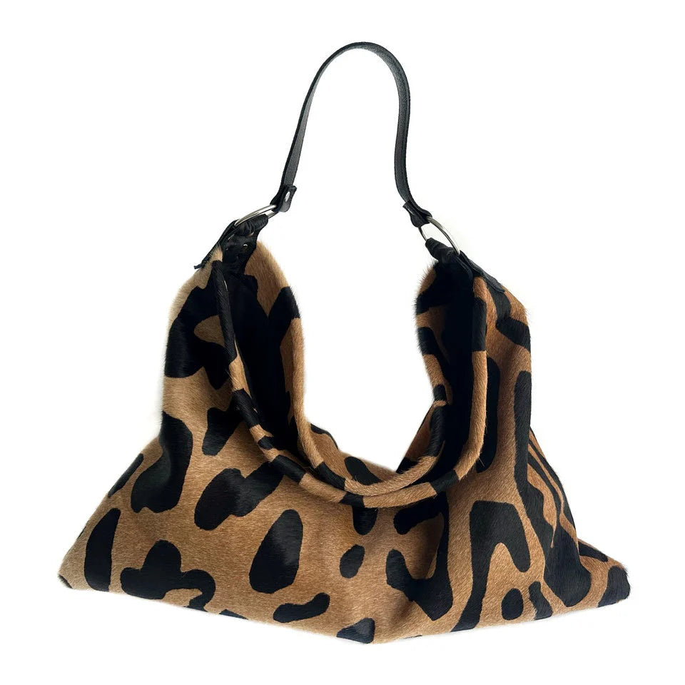 Leopard Print Shoulder Bag
